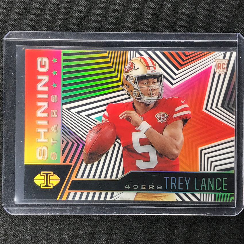 2021 Illusions TREY LANCE Rookie Shining Stars Acetate Black 44/50