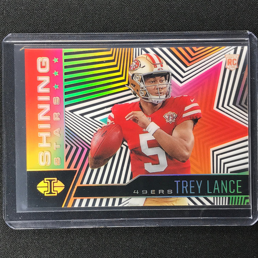 2021 Illusions TREY LANCE Rookie Shining Stars Acetate Black 37/50