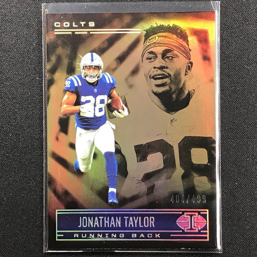 2021 Illusions Jonathan Taylor Trophy Collection Bronze /499