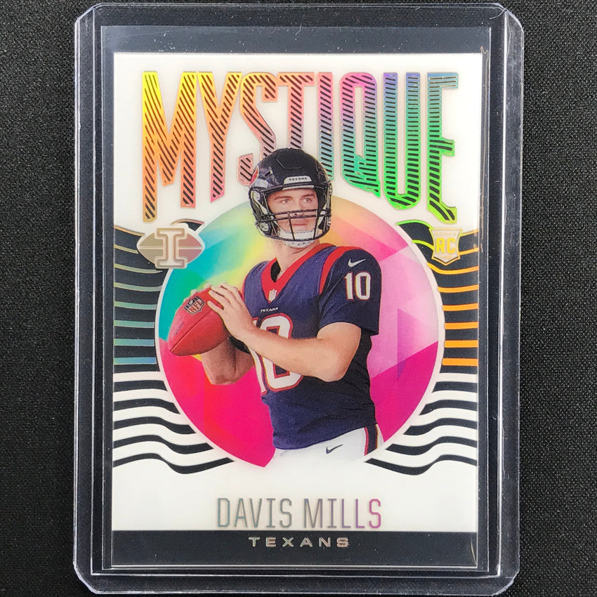 2021 Illusions DAVIS MILLS Rookie Mystique Acetate Mosaic SP 20
