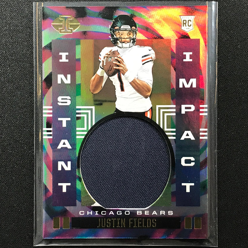 2021 Illusions JUSTIN FIELDS Instant Impact Rookie Jersey JF (B)