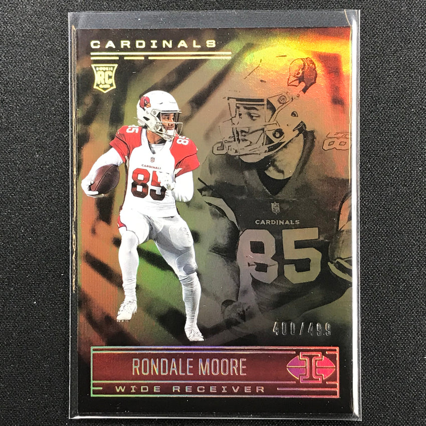 2021 Illusions Rondale Moore Rookie Trophy Collection Bronze 400/499