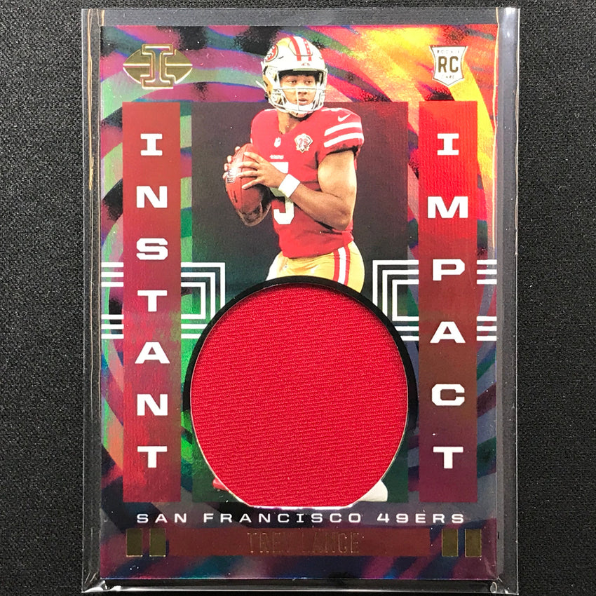 2021 Illusions TREY LANCE Instant Impact Rookie Jersey TRL (C)