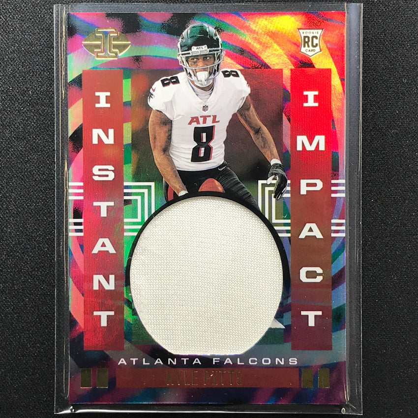 2021 Illusions KYLE PITTS Instant Impact Rookie Jersey KP (B)