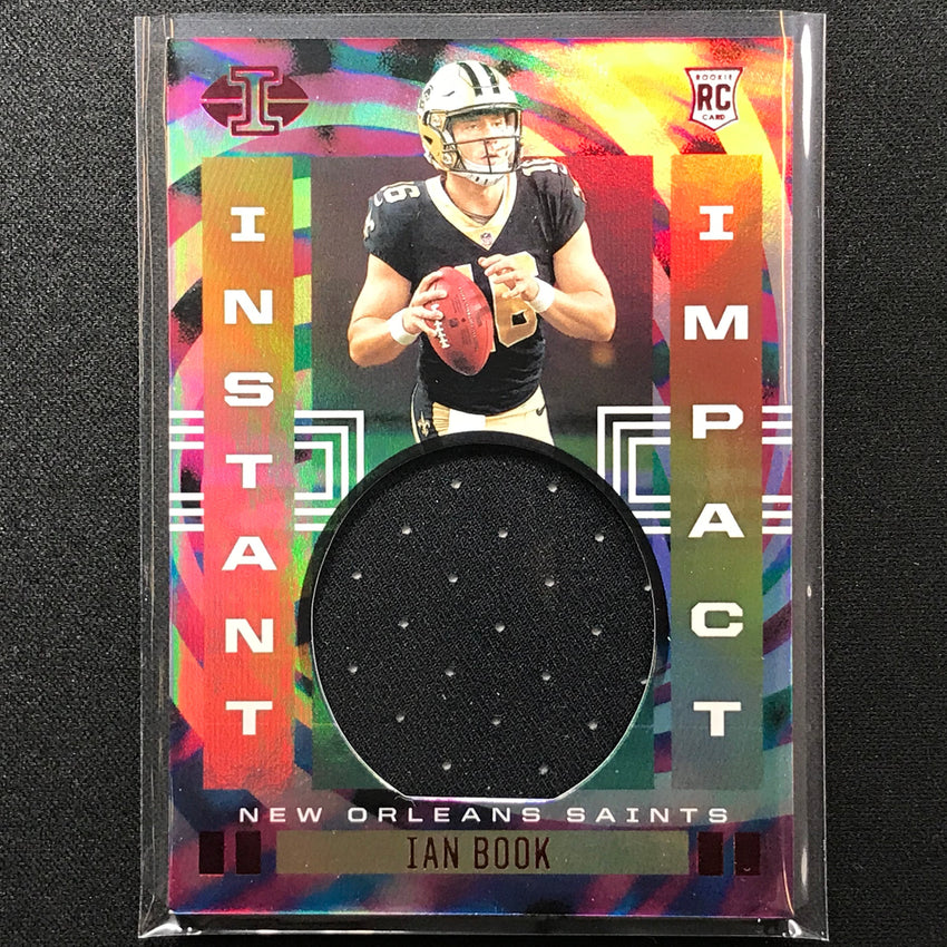 2021 Illusions IAN BOOK Instant Impact Rookie Patch Red 74/99