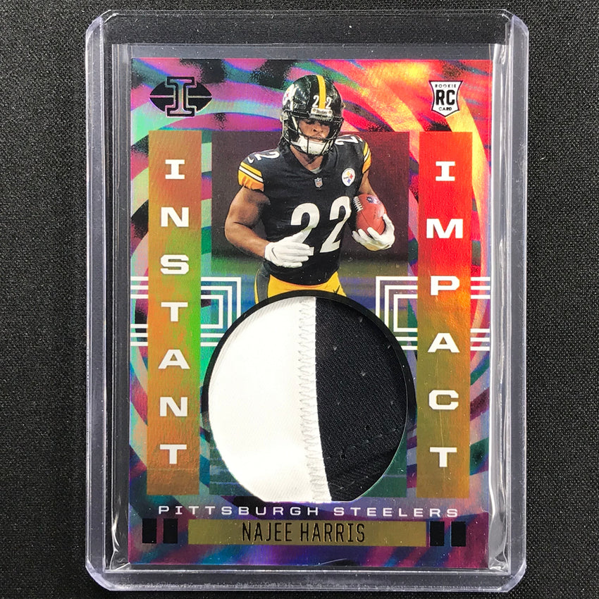 2021 Illusions NAJEE HARRIS Instant Impact Rookie Patch Black 46/50