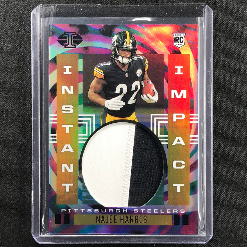 2021 Illusions NAJEE HARRIS Instant Impact Rookie Patch Black 30/50