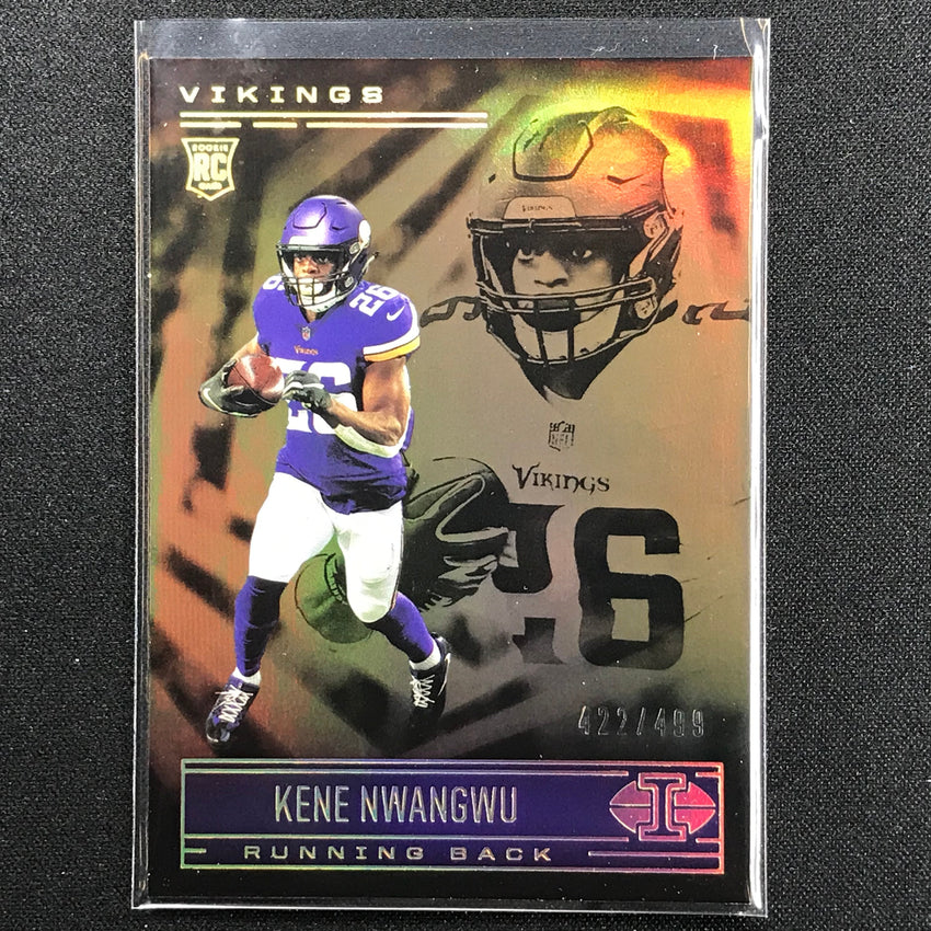 2021 Illusions Kene Nwangwu Rookie Trophy Collection Bronze 422/499
