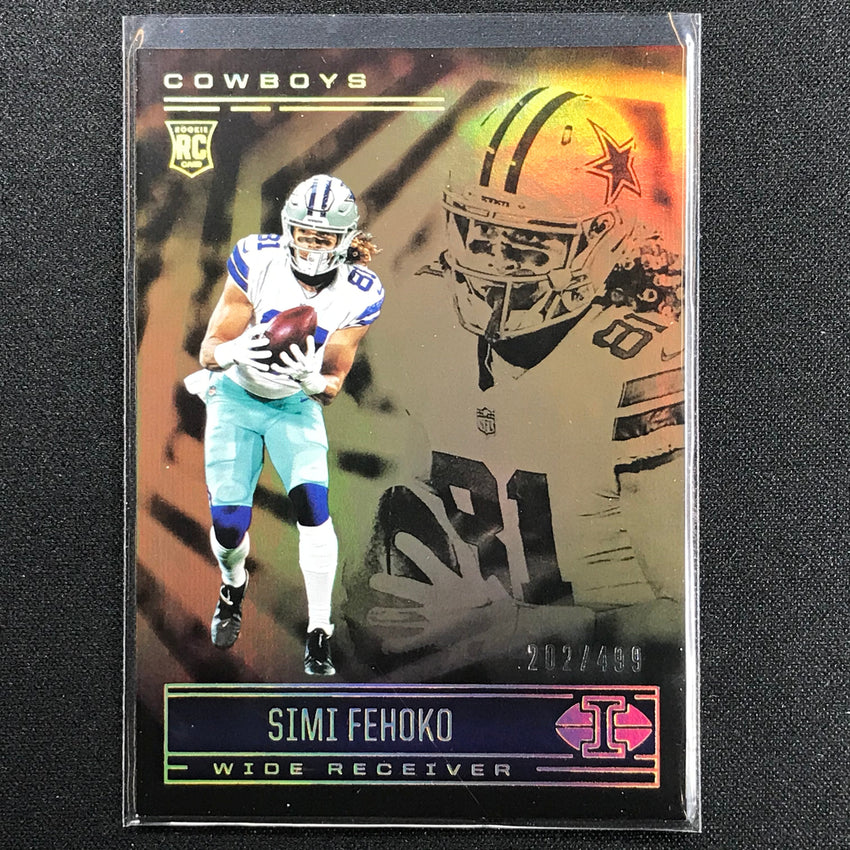 2021 Illusions SIMI FEHOKO Rookie Trophy Collection Bronze 202/499