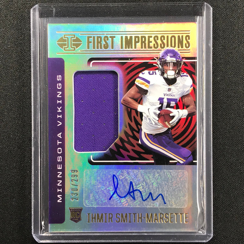 2021 Illusions Ihmir Smith-marsette First Impressions Rookie Jersey Auto 230/299