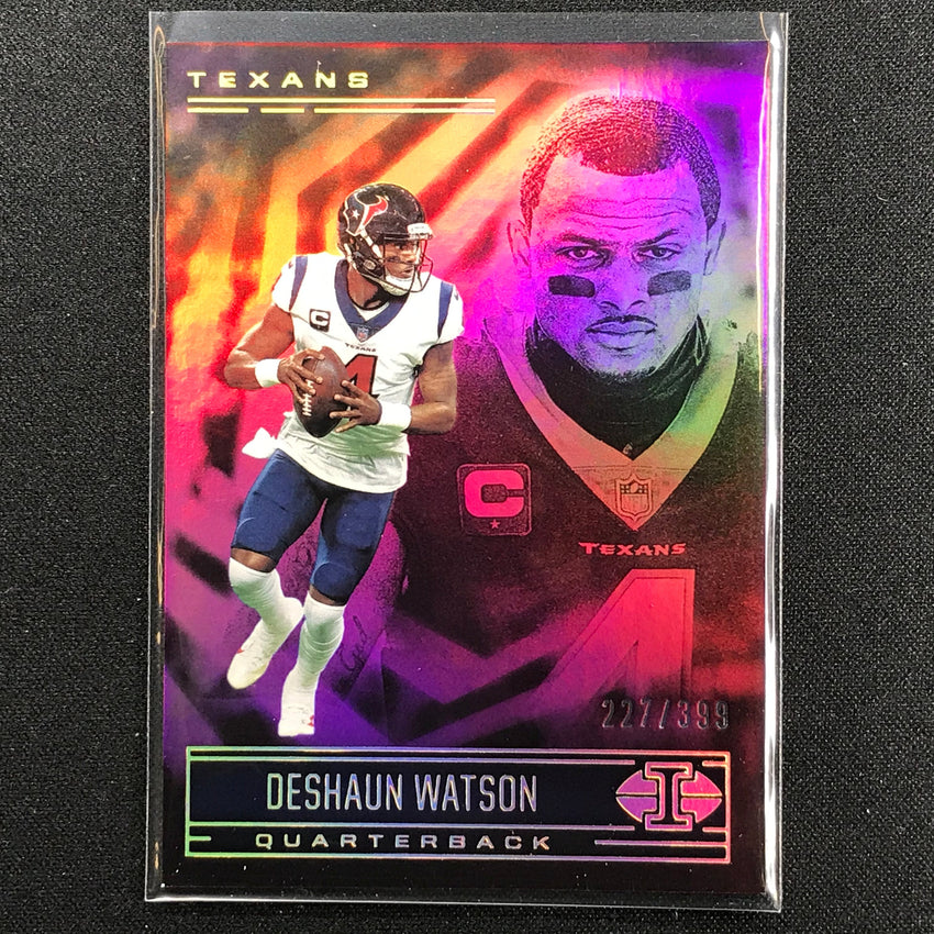 2021 Illusions DESHAUN WATSON Trophy Collection Pink /399