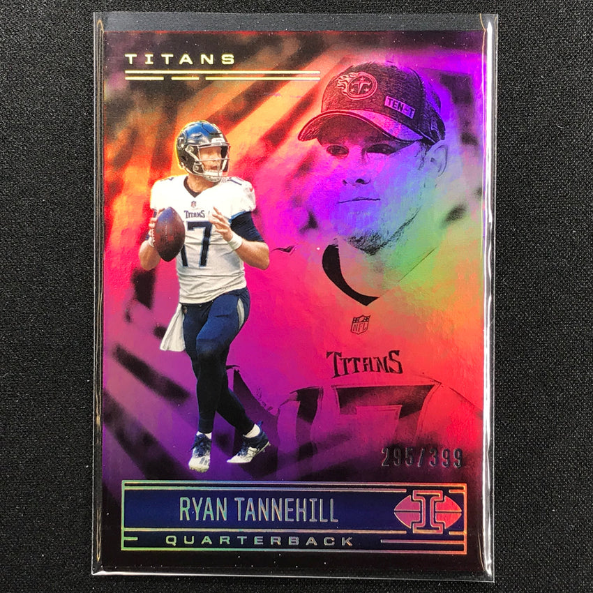 2021 Illusions Ryan Tannehill Trophy Collection Pink /399