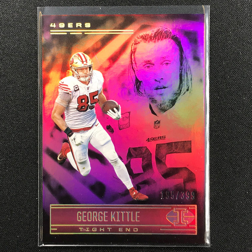 2021 Illusions George Kittle Trophy Collection Pink /399