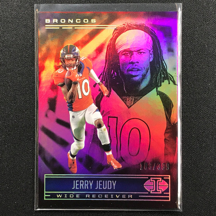 2021 Illusions Jerry Jeudy Trophy Collection Pink /399