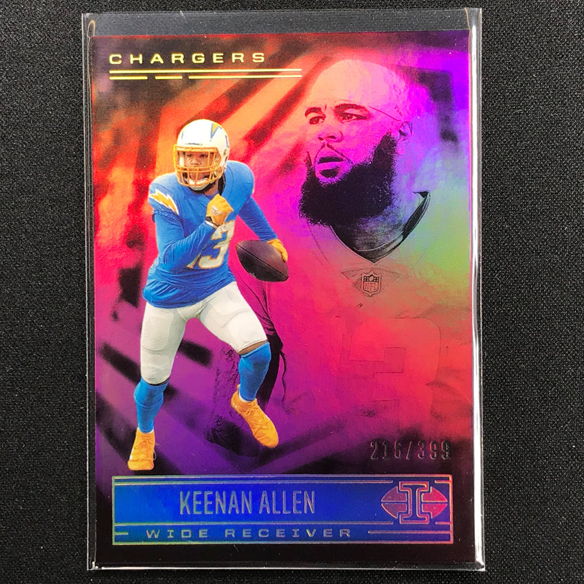 2021 Illusions KEENAN ALLEN Trophy Collection Pink /399