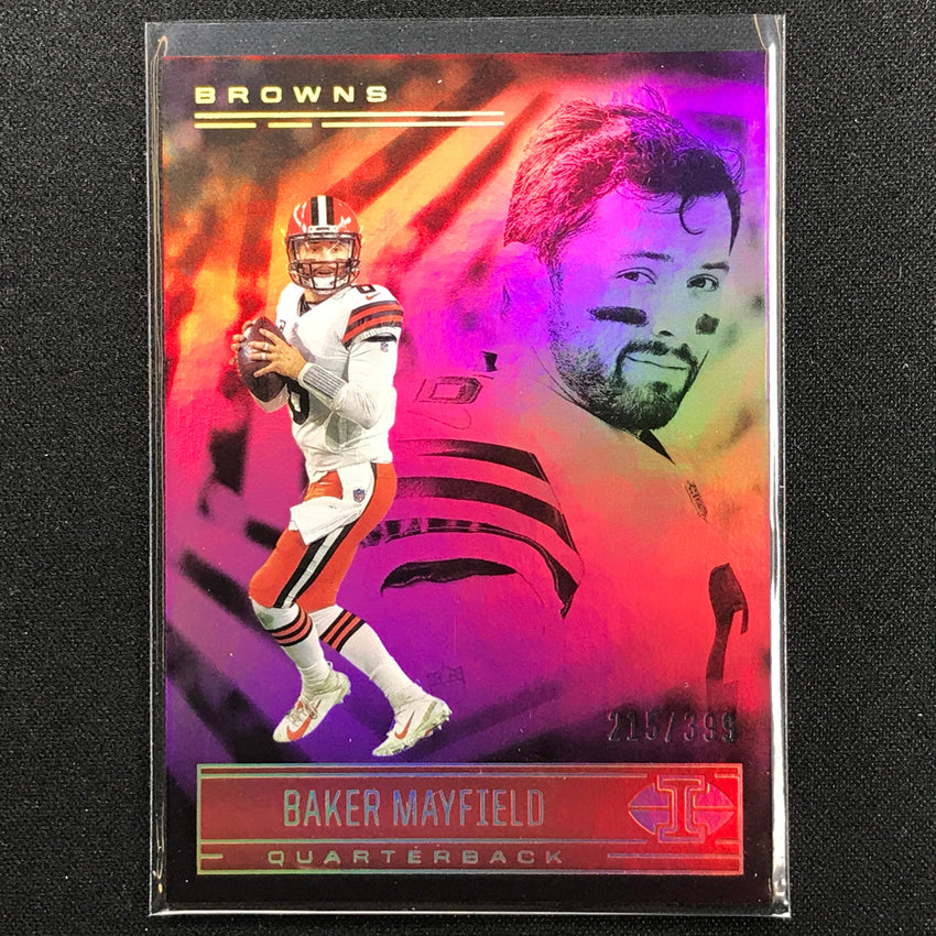 2021 Illusions Baker Mayfield Trophy Collection Pink /399