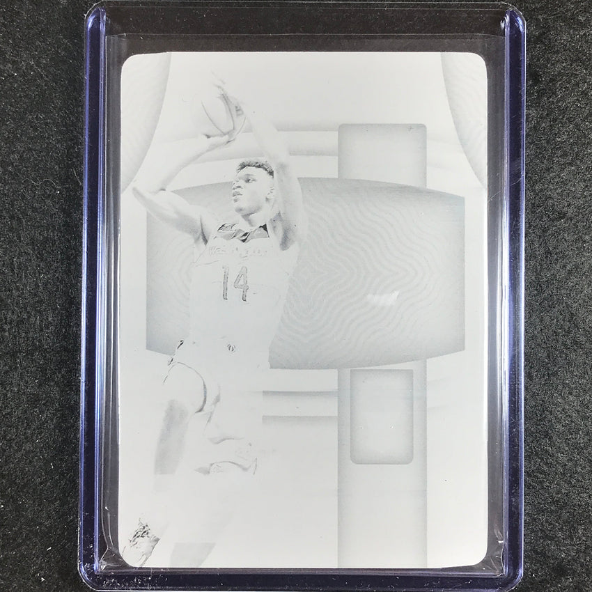 2022-23 National Treasures Isaiah Todd Rookie Logoman Printing Plate Black 1/1