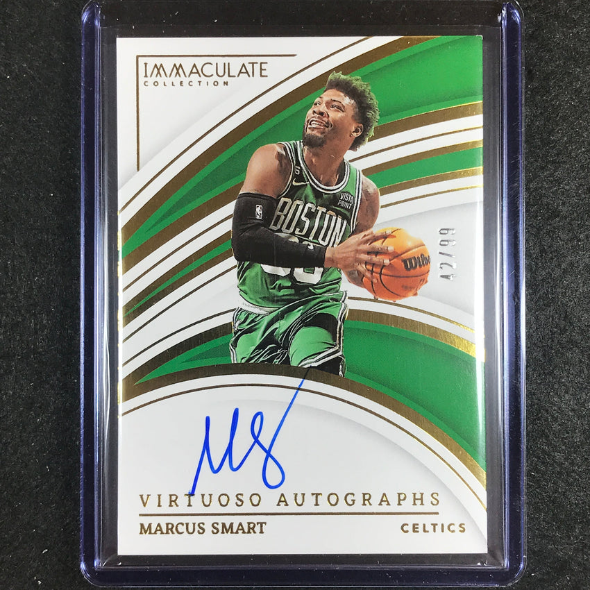 2022-23 Immaculate Marcus Smart Virtuoso Auto 42/99