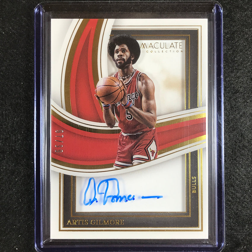 2022-23 Immaculate Artis Gilmore Shadowbox Signatures Auto 97/99
