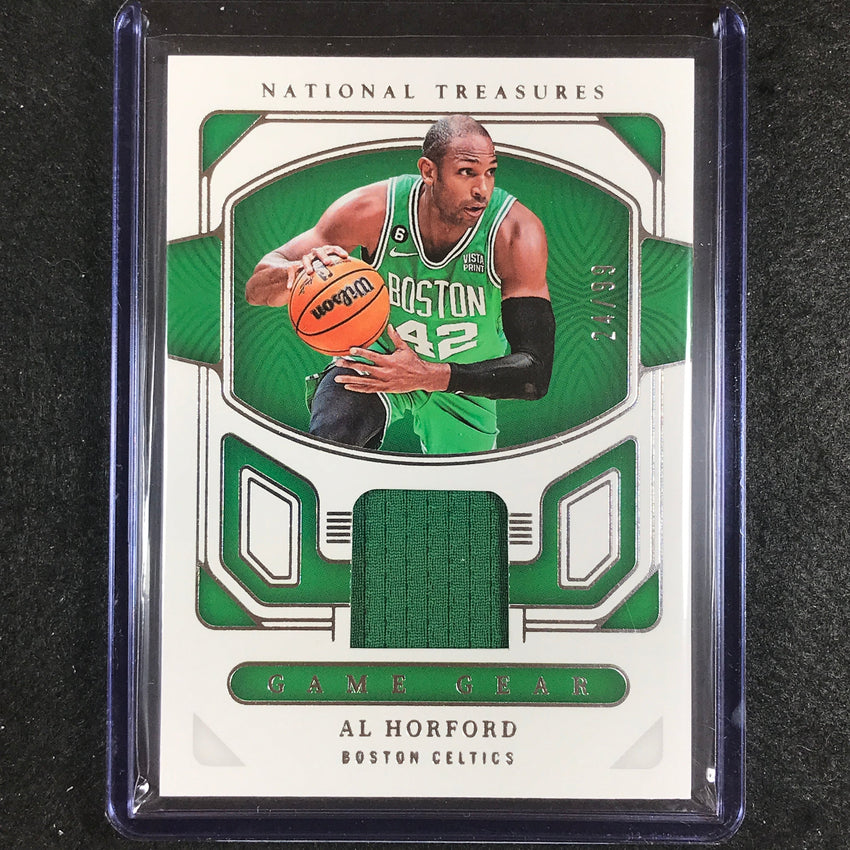 2022-23 National Treasures Al Horford Game Gear Jersey Relic 24/99