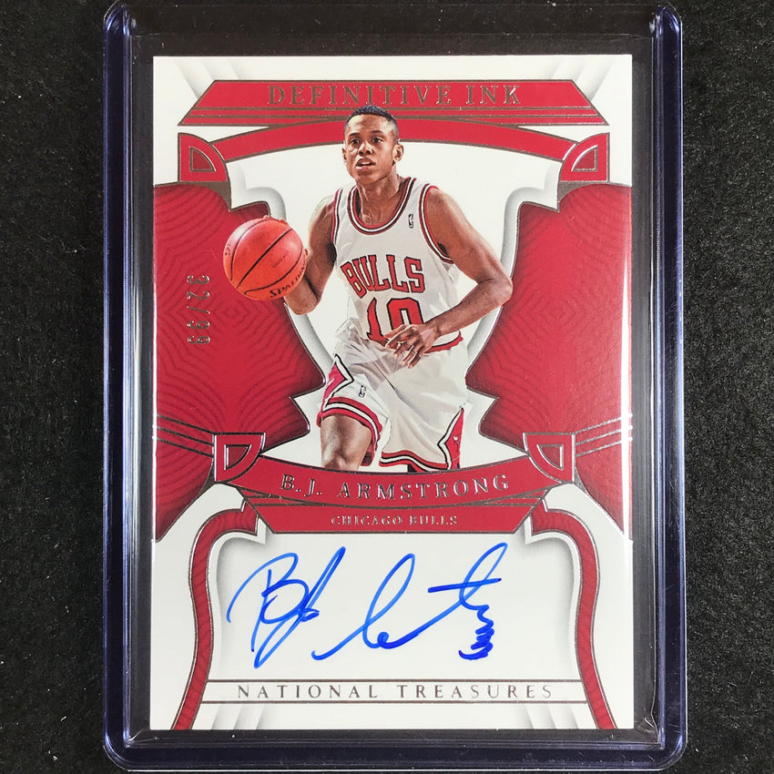2022-23 National Treasures B.j. Armstrong Definitive Ink Auto 32/99