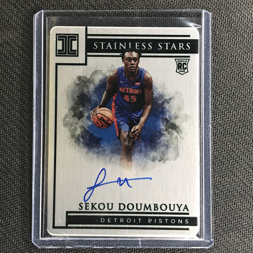 2019-20 Impeccable SEKOU DOUMBOUYA Rookie Stainless Auto 73/99-Cherry Collectables