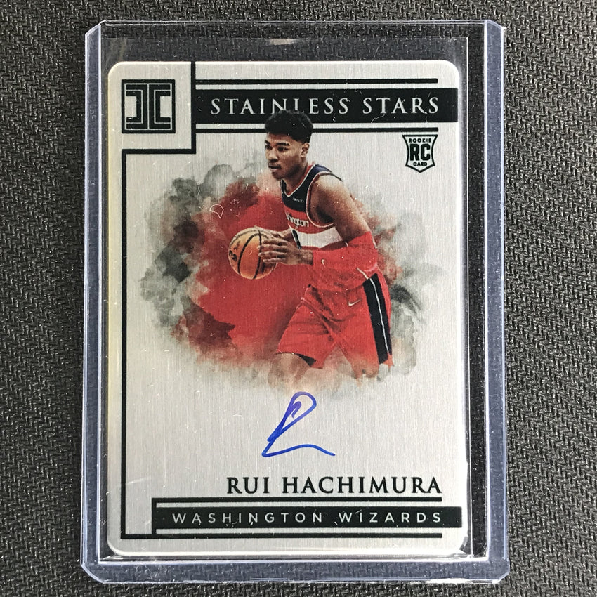 2019-20 Impeccable RUI HACHIMURA Rookie Stainless Auto 21/99-Cherry Collectables