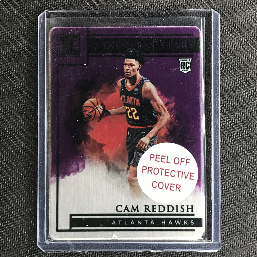 2019-20 Impeccable CAM REDDISH Rookie Stainless Purple 19/49-Cherry Collectables