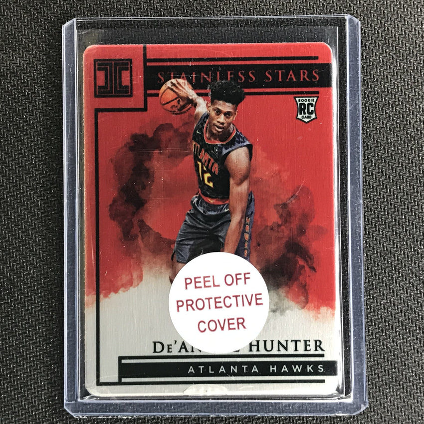 2019-20 Impeccable DE'ANDRE HUNTER Rookie Stainless Red 33/60-Cherry Collectables