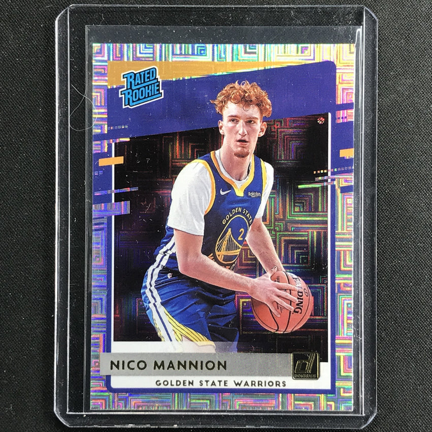 2020-21 Donruss NICO MANNION Choice Rated Rookie Infinite #245-Cherry Collectables