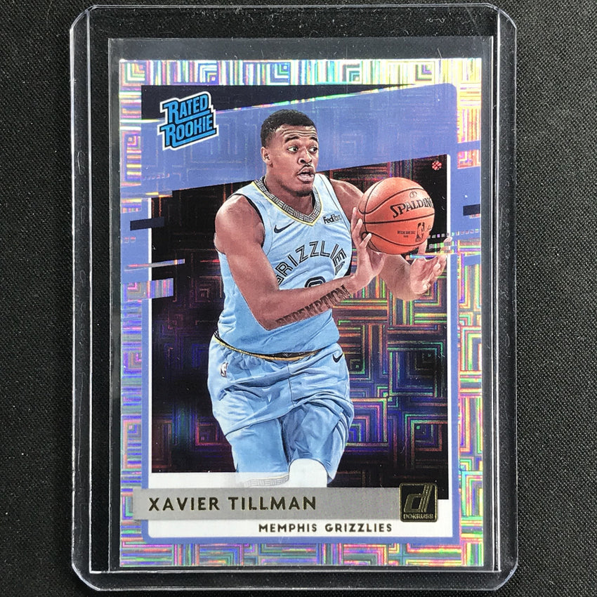 2020-21 Donruss XAVIER TILLMAN Choice Rated Rookie Infinite #218-Cherry Collectables