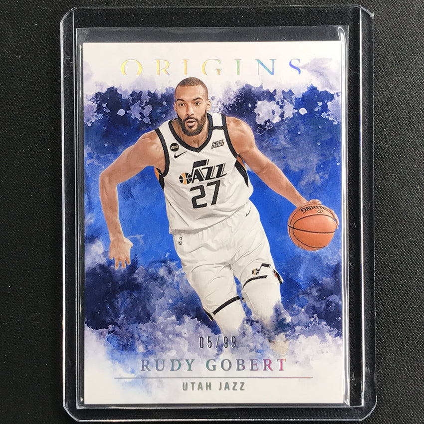 2020-21 Origins RUDY GOBERT Base Blue 5/99-Cherry Collectables