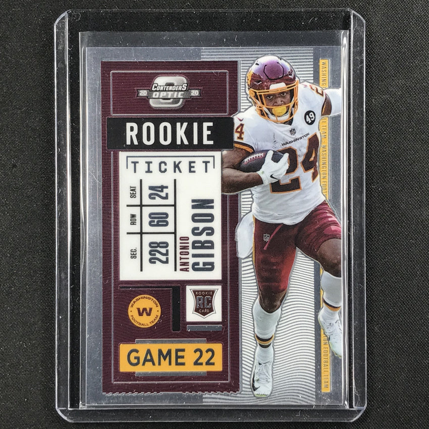 2020 Contenders Optic ANTONIO GIBSON Rookie Ticket #61-Cherry Collectables