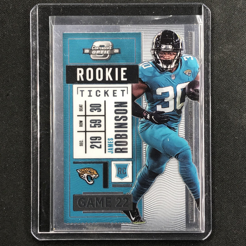 2020 Contenders Optic JAMES ROBINSON Rookie Ticket #97-Cherry Collectables
