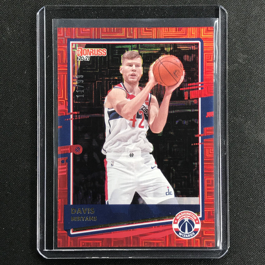 2020-21 Donruss DAVIS BERTANS Choice Infinite Red 11/99-Cherry Collectables