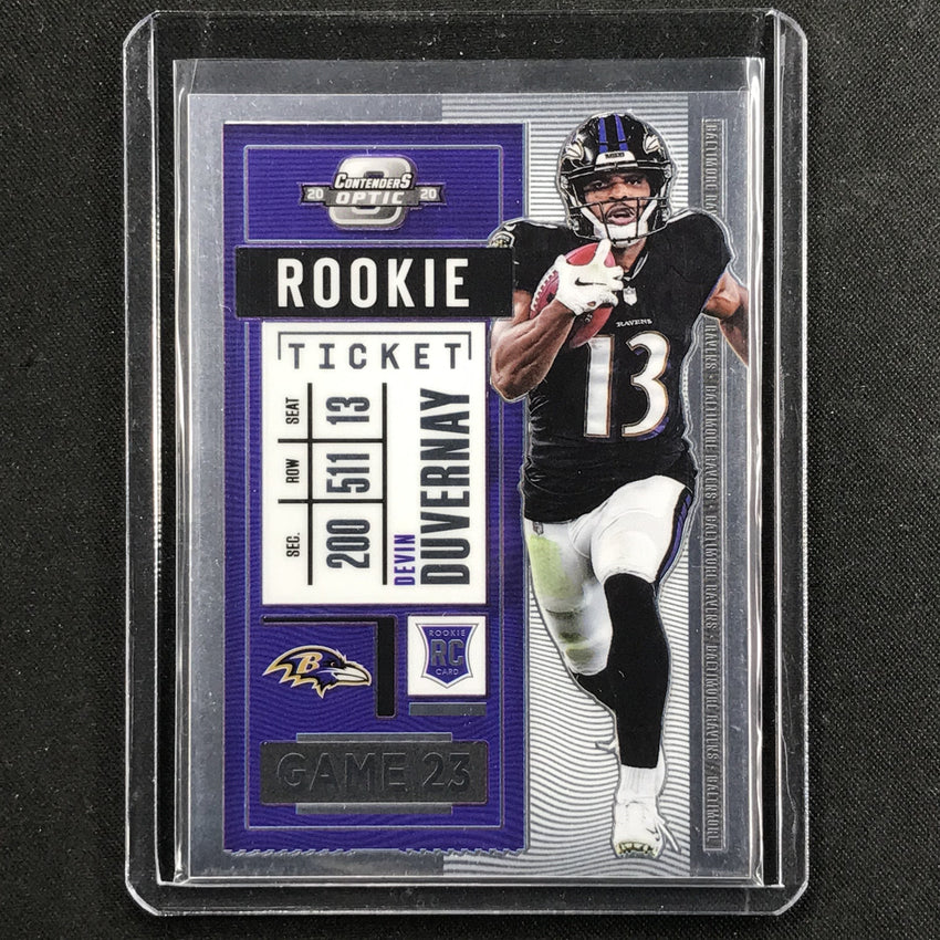 2020 Contenders Optic DEVIN DUVERNAY Rookie Ticket #72-Cherry Collectables