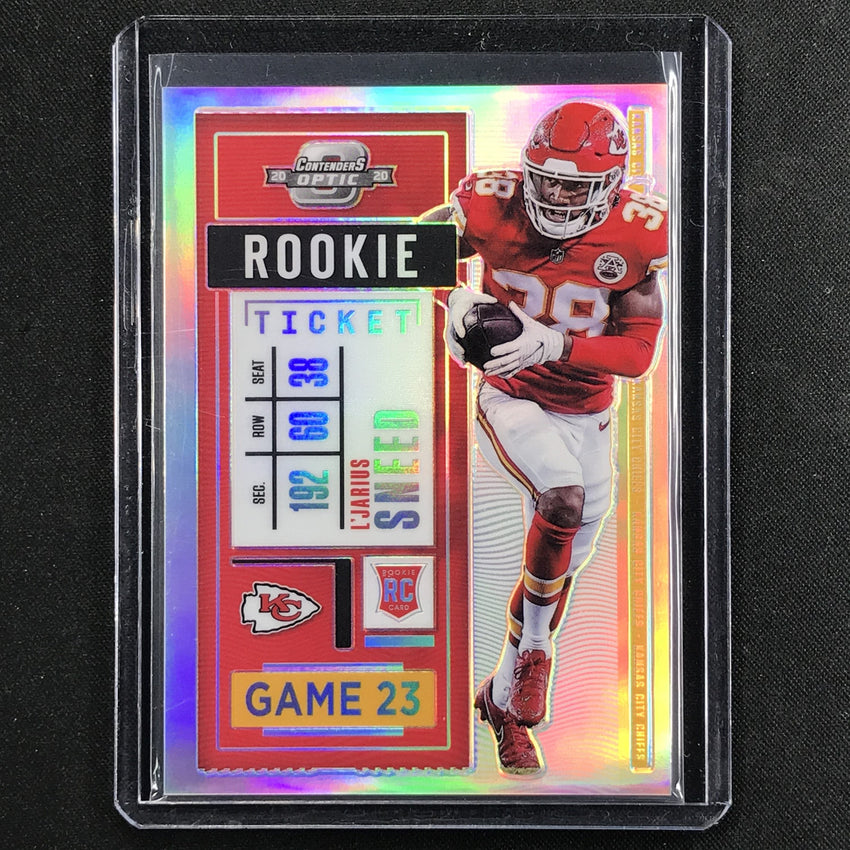 2020 Contenders Optic L'JARIUS SNEED Rookie Ticket Silver #96-Cherry Collectables