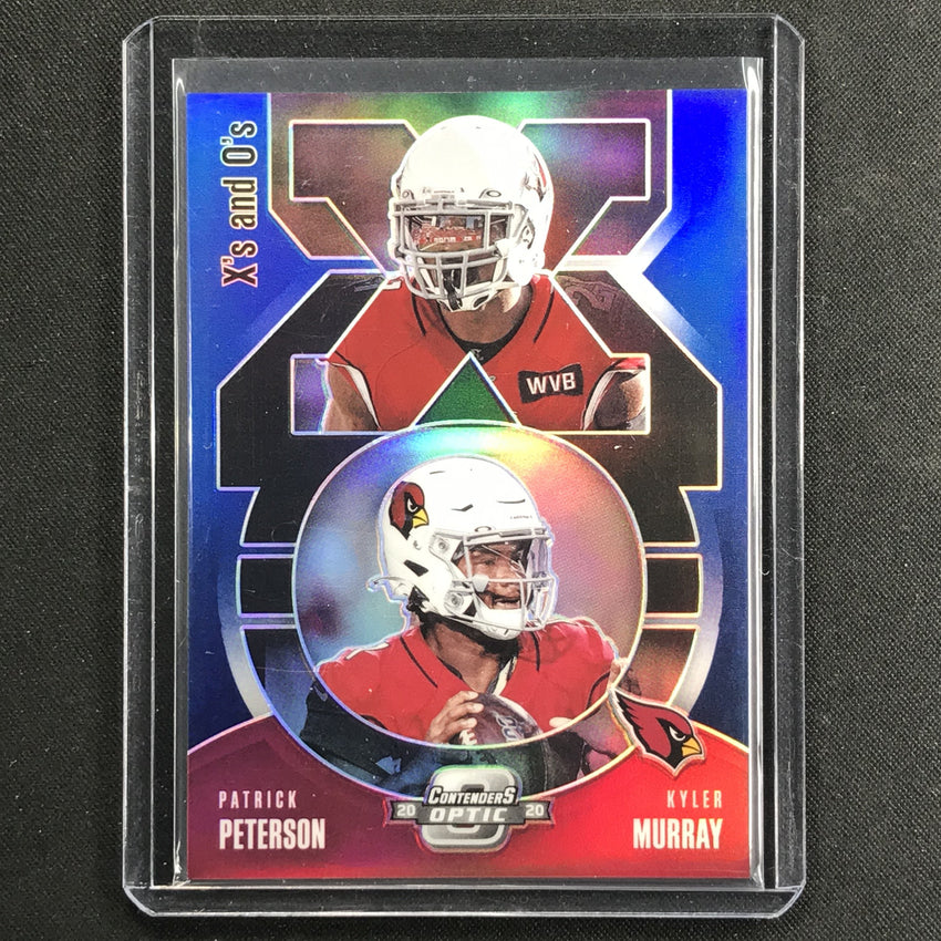 2020 Contenders Optic KYLER MURRAY PATRICK PATERSON X's and O's Blue 14/99-Cherry Collectables