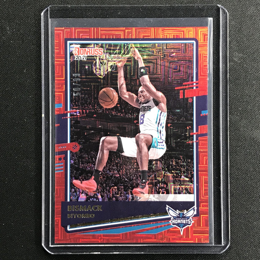 2020-21 Donruss BISMACK BIYOMBO Choice Infinite Red 50/99-Cherry Collectables