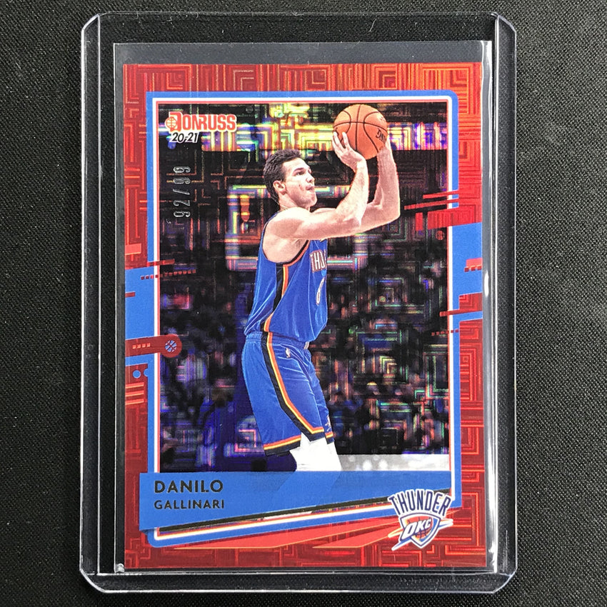 2020-21 Donruss DANILLO GALLINARI Choice Infinite Red 92/99-Cherry Collectables