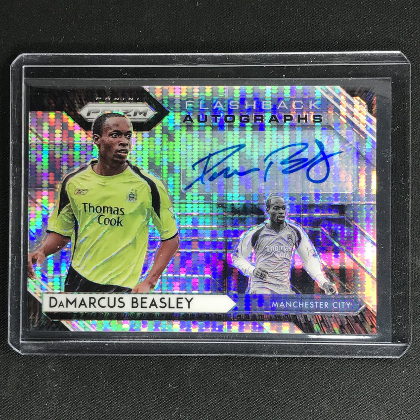 2020-21 Prizm Epl Damarcus Beasley Flashback Auto Breakaway Silver No Dmb