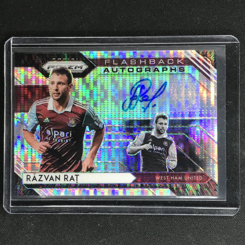 2020-21 Prizm Epl Razvan Rat Flashback Auto Breakaway Silver No Rat