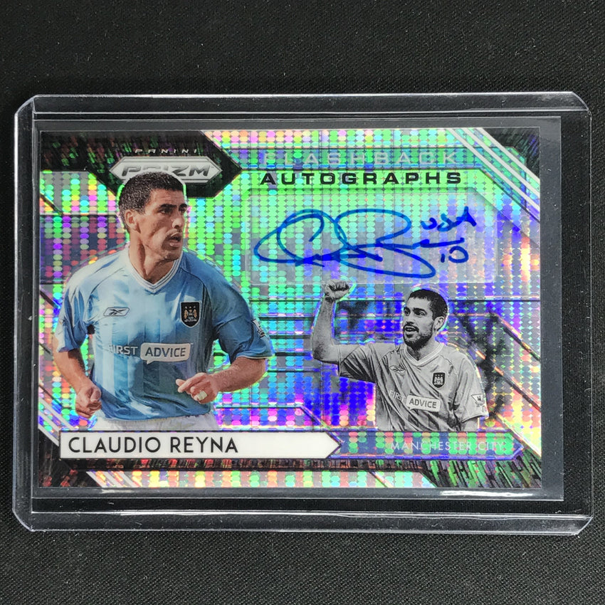 2020-21 Prizm Epl Claudio Reyna Flashback Auto Breakaway Silver No Cr