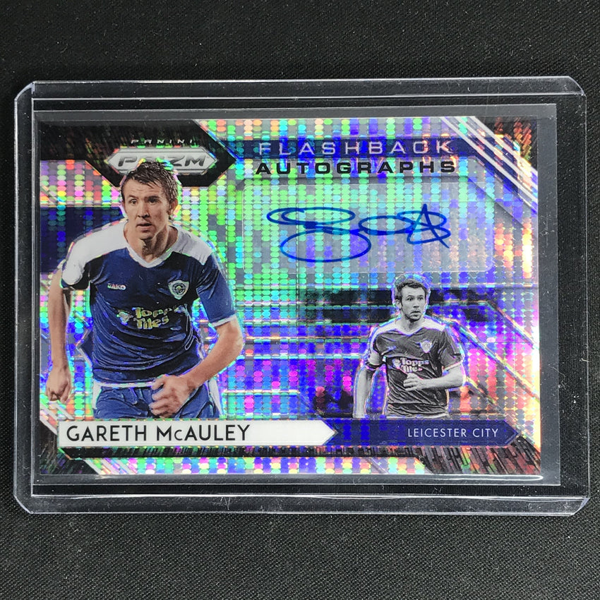 2020-21 Prizm Epl Gareth Mcauley Flashback Auto Breakaway Silver No Gma A