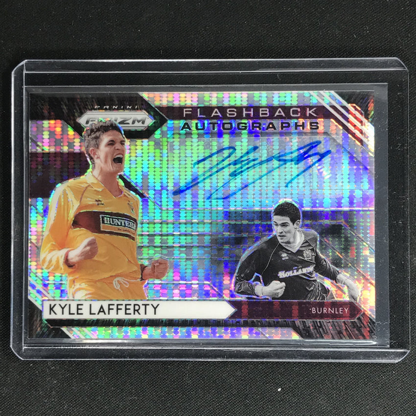 2020-21 Prizm Epl Kyle Lafferty Flashback Auto Breakaway Silver No Kl A