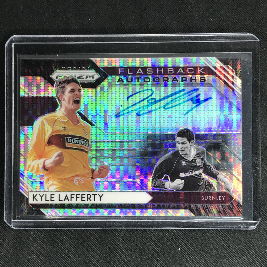 2020-21 Prizm Epl Kyle Lafferty Flashback Auto Breakaway Silver No Kl B