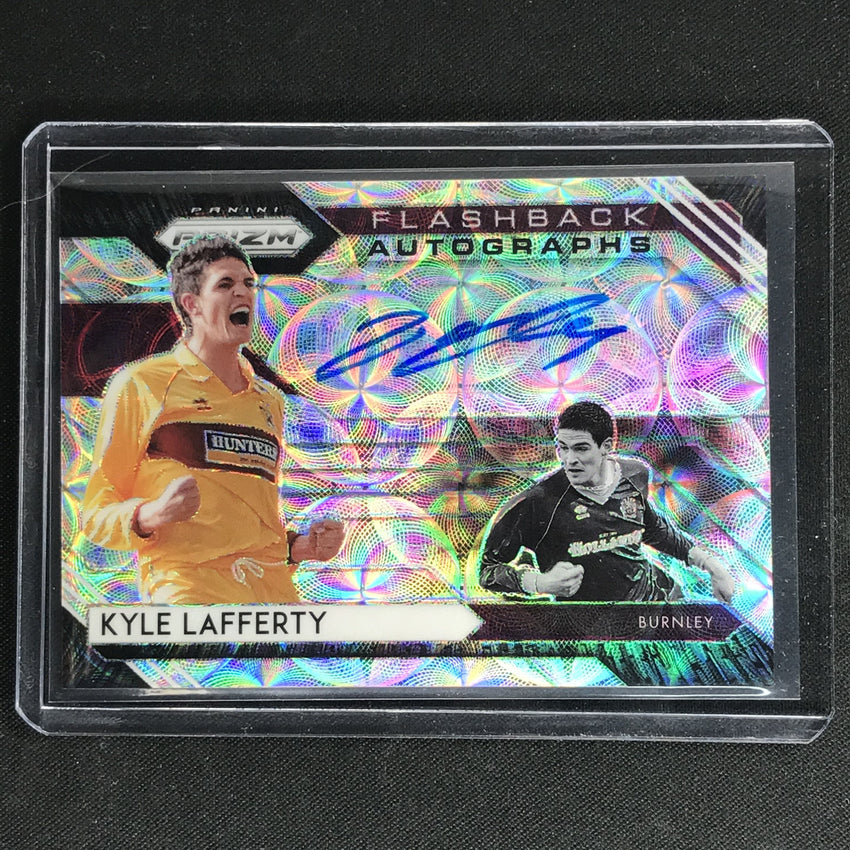 2020-21 Prizm Epl Kyle Lafferty Flashback Auto Choice Silver No Kl B