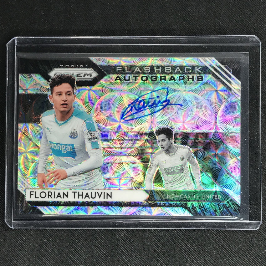 2020-21 Prizm Epl Florian Thauvin Flashback Auto Choice Silver No Ft A