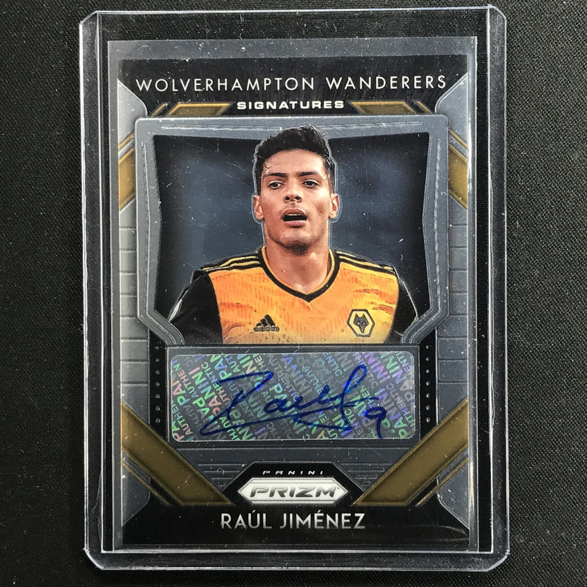 2020-21 Prizm Epl Raul Jimenez Signatures Auto No Rj