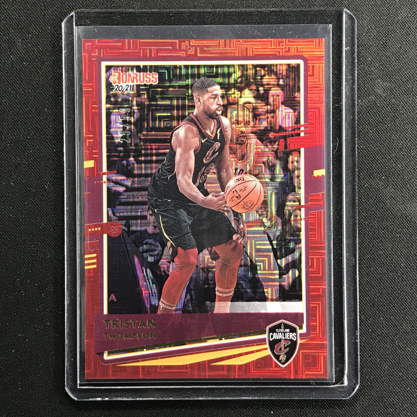 2020-21 Donruss TRISTAN THOMPSON Choice Infinite Red 25/99-Cherry Collectables